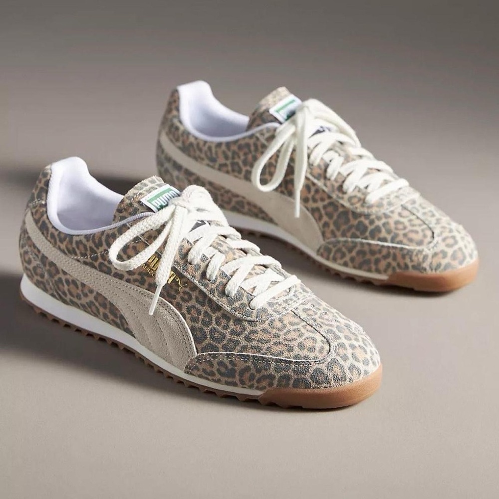 Puma Women's Leopard Print Sneakers